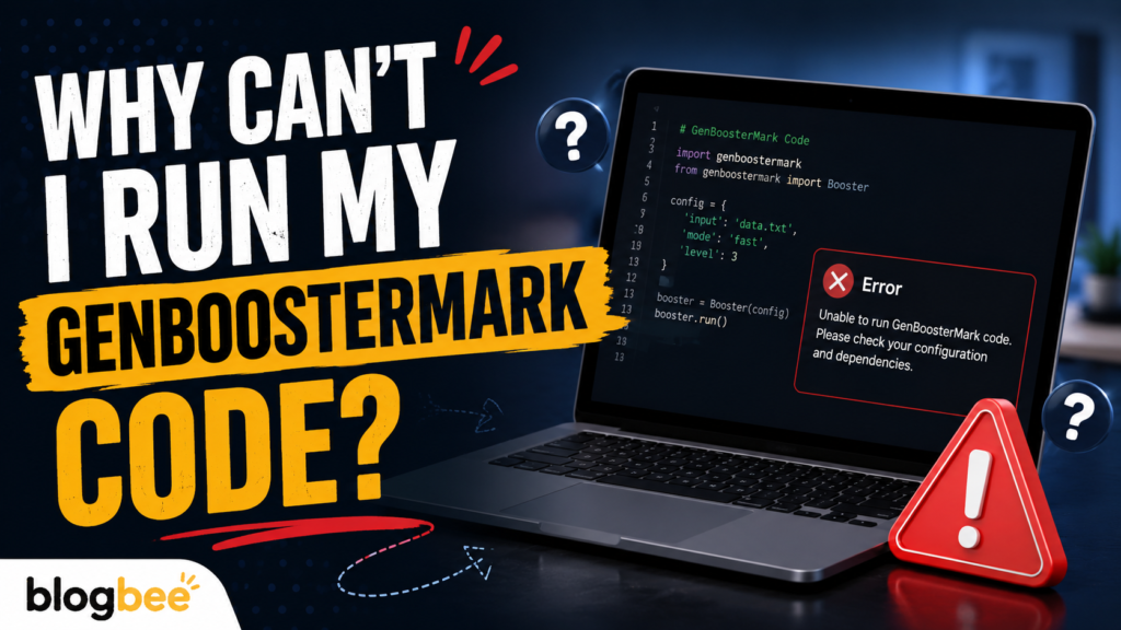 why can't i run my genboostermark code
