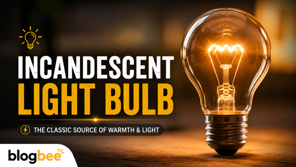 incandescent light bulb